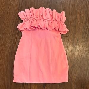 DO+BE Pink Strapless Dress